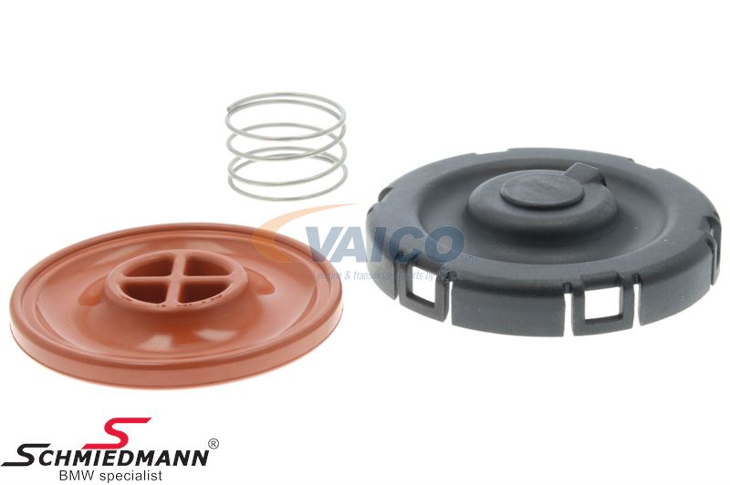 Crankcase ventilation valve in cylinder head cover (Not available as