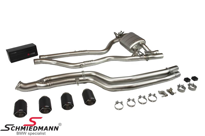 Sport exhaust Akrapovic Titanium EVO System MEBMT8H