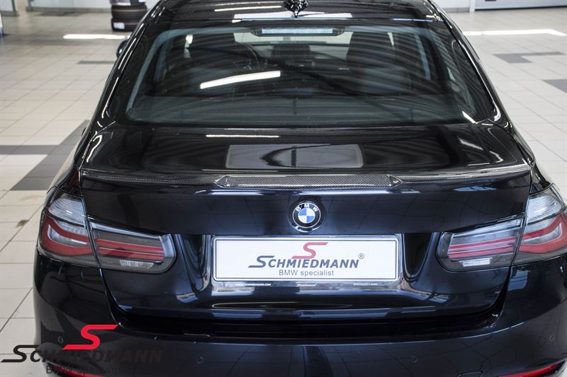Rear spoiler Air Flow genuine carbon HSLF3080AFCAR