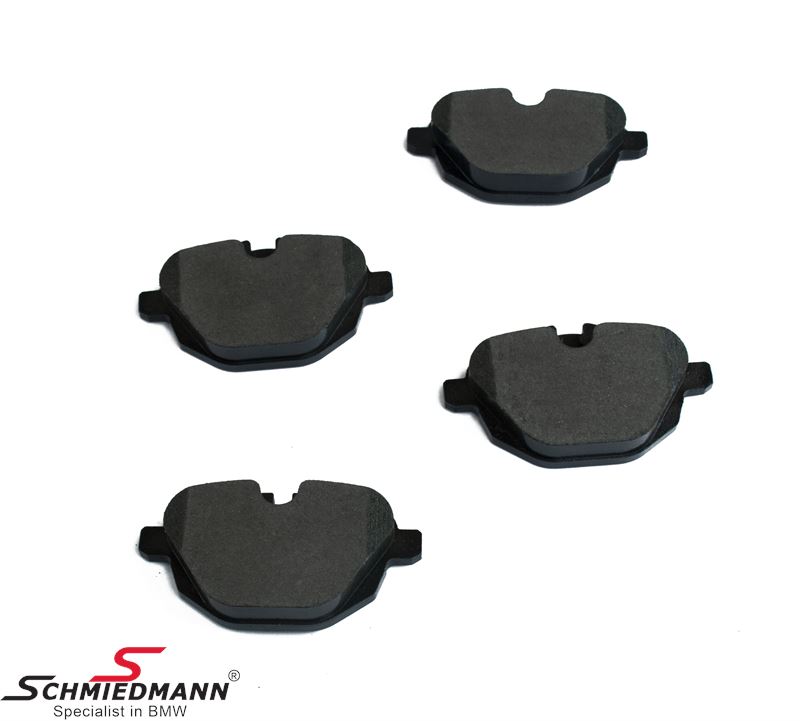 Brake pads rear original SWAG Germany 34216796741, 34 21 6 796 741