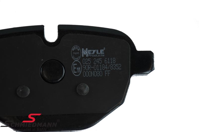 Brake pads rear original SWAG Germany 34216796741, 34 21 6 796 741