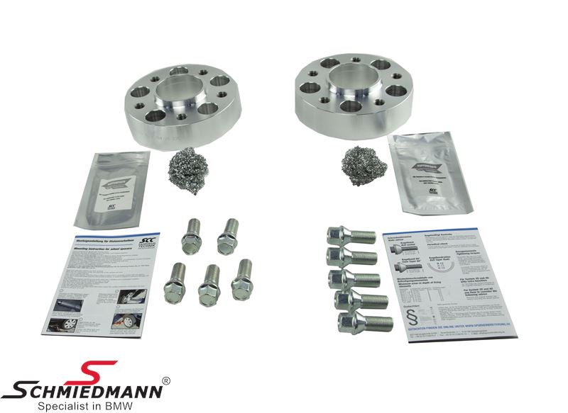 BMW X6 (E71) Spacers till fälgar Schmiedmann Nya delar