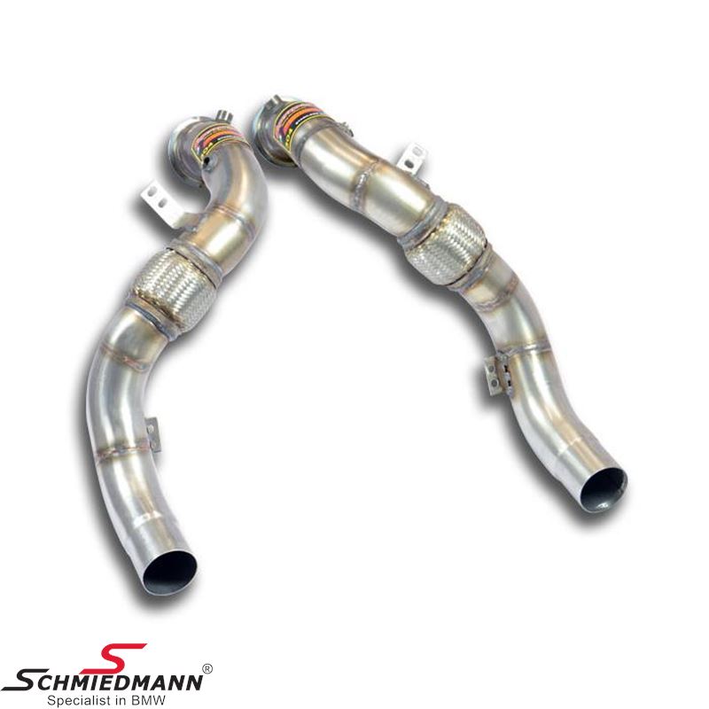Supersprint Turbo downpipe kit Right Left (Replaces catalytic