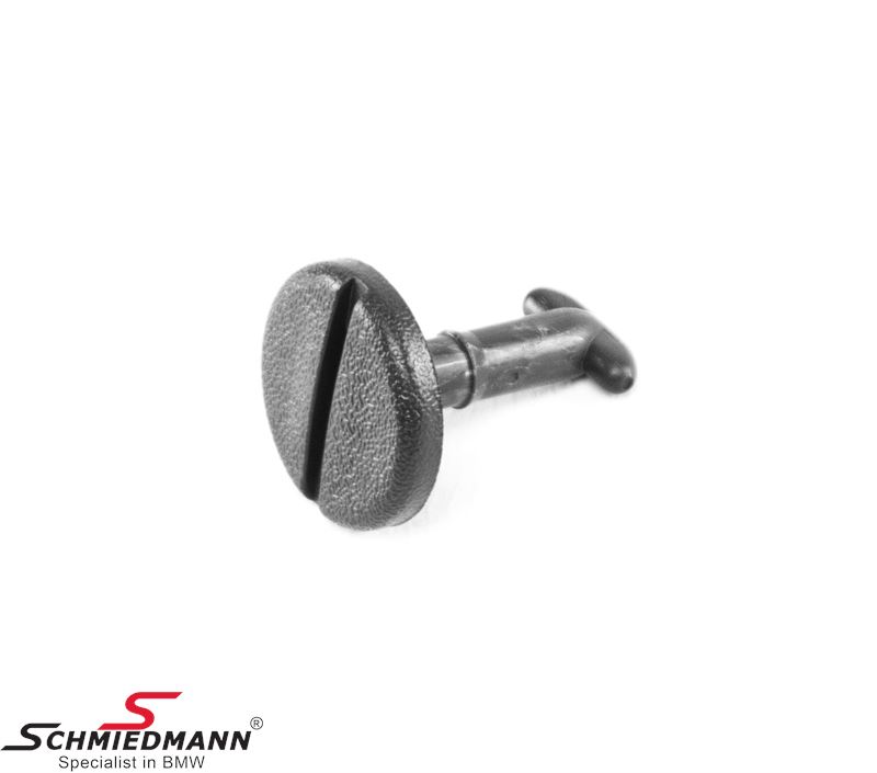 Plastic Screw for Floormats Anthrazit 51478116564, 51 47 8 116 564