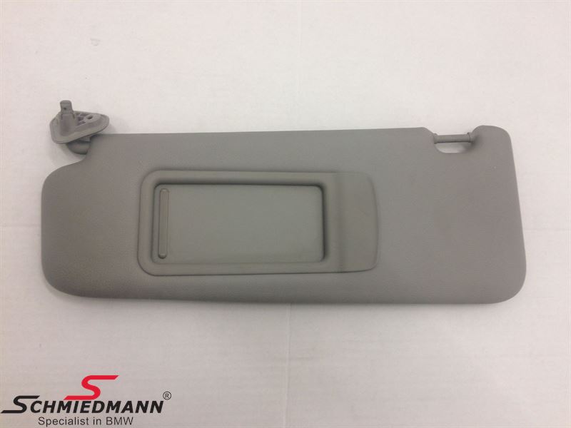 Sun Visor Left Gray Vinyl 51167252007, 51 16 7 252 007, 7252007
