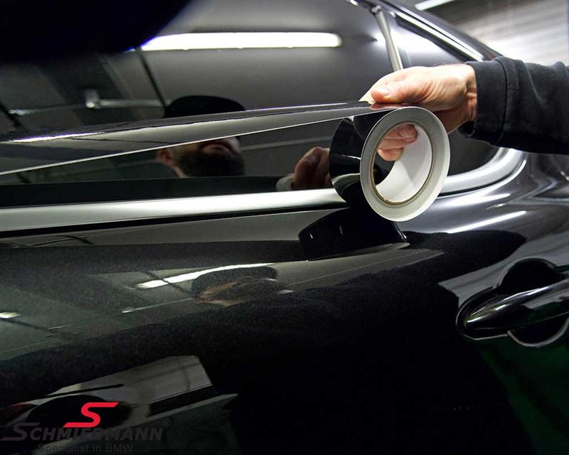 Foliatec Chrom Delete Vinyl Wrap High Gloss Black 15M X 5CM Per