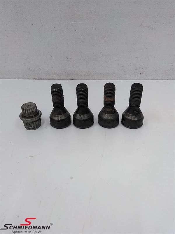 BMW E30 Wheels and tyres summer Schmiedmann Used parts