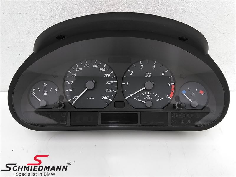 BMW E46 Instrument cluster used Schmiedmann Used parts