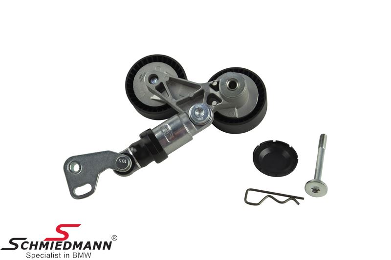 Belt tensioner with arm/wheel waterpump/alternator original SWAG