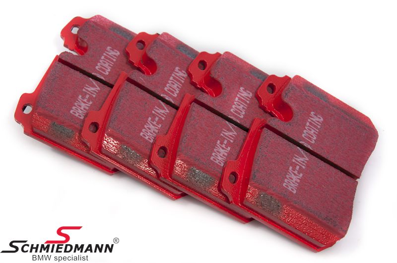 Racing brake pads front EBC red stuff (for race and extreme driving