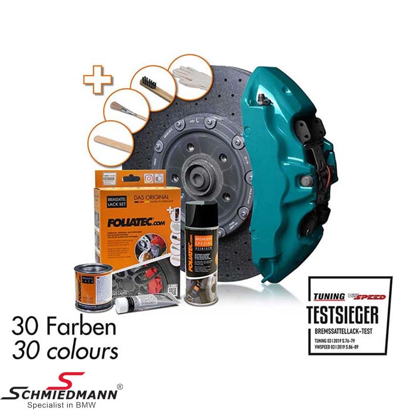 Foliatec brake caliper paint miami beach blue w. brush 372002155