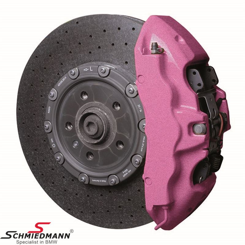 Foliatec brake caliper paint Candy pink metallic w. brush 372002169