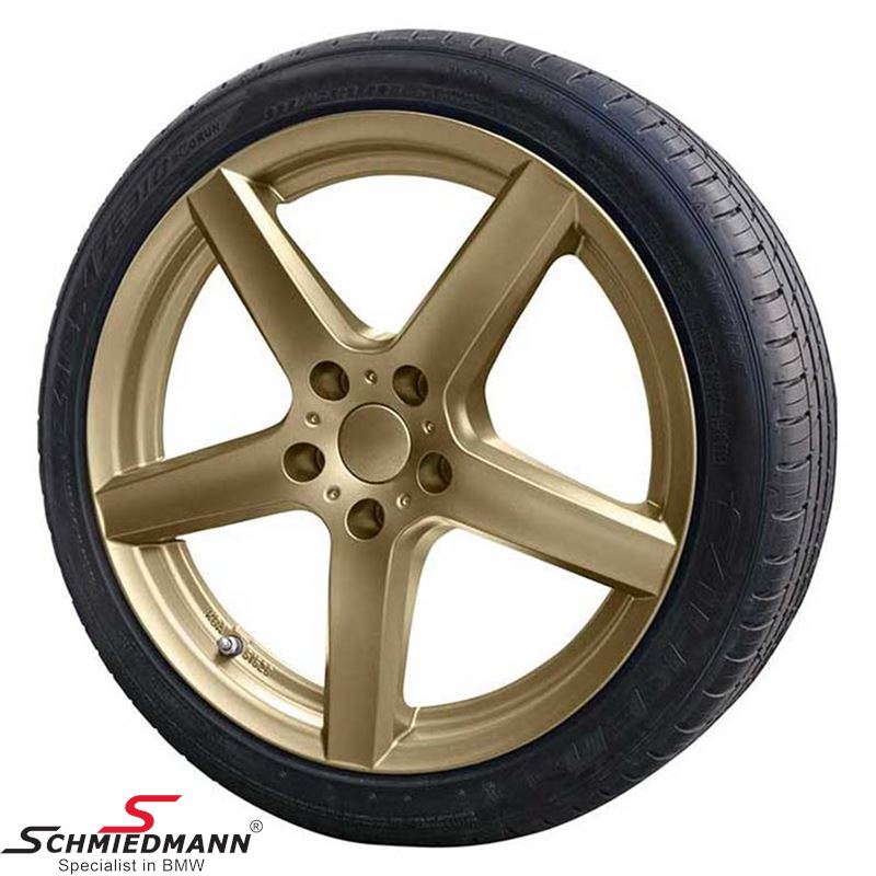 Foliatec 2C Rim Spray Paint Kit Brown metallic glossy 372002354