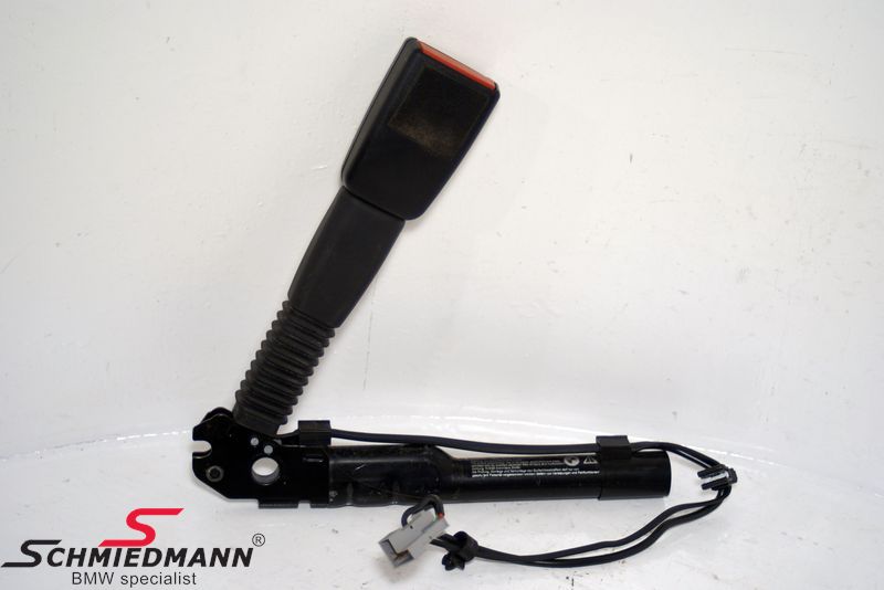 Seat belt lock with seat belt tensioner front L.side 72119119541, 72