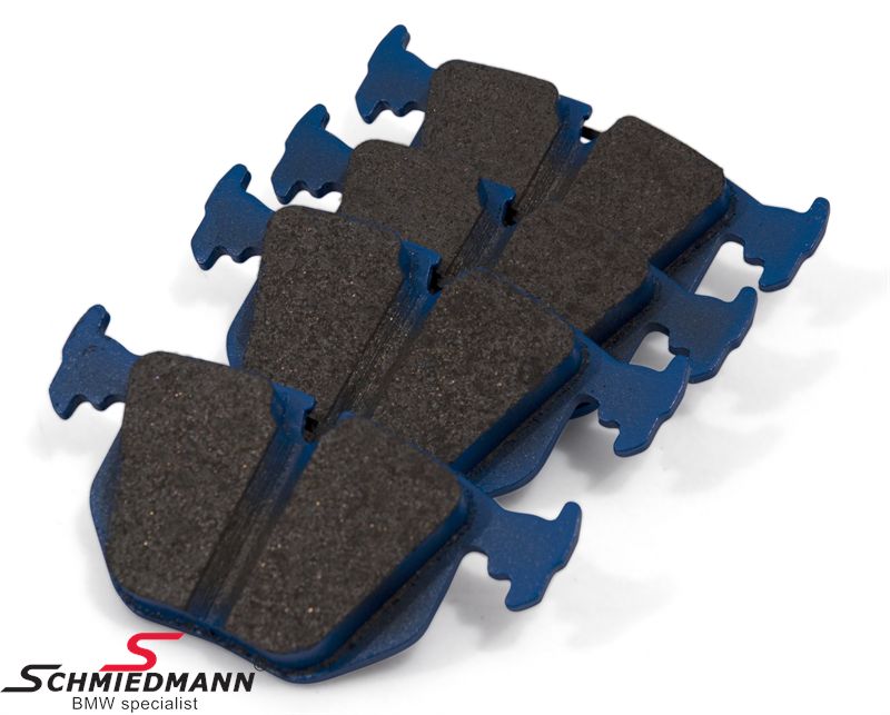 BMW E46 Racing brake pads rear EBC Schmiedmann New parts