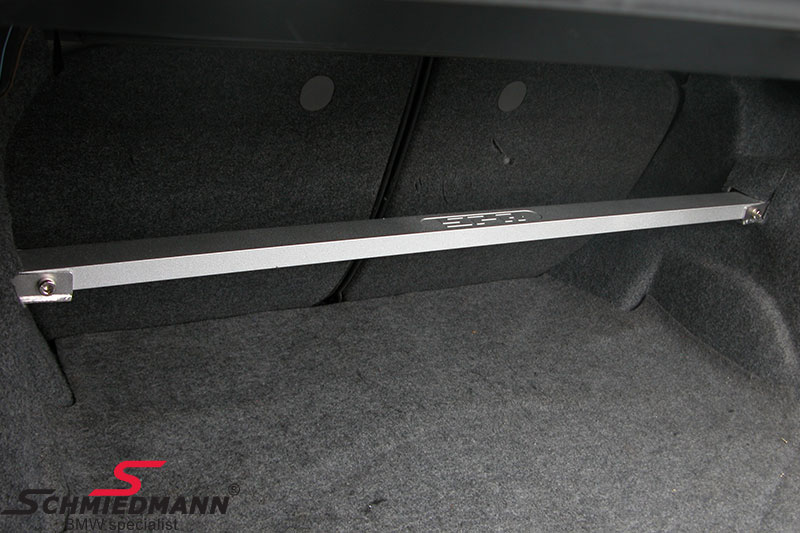 Strut bar rear polished aluminium München Edition T36BME