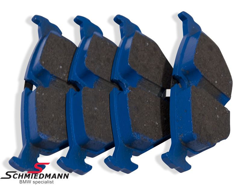 Racing brake pads rear EBC blue stuff NDX (For the racetrack) DP5690NDX