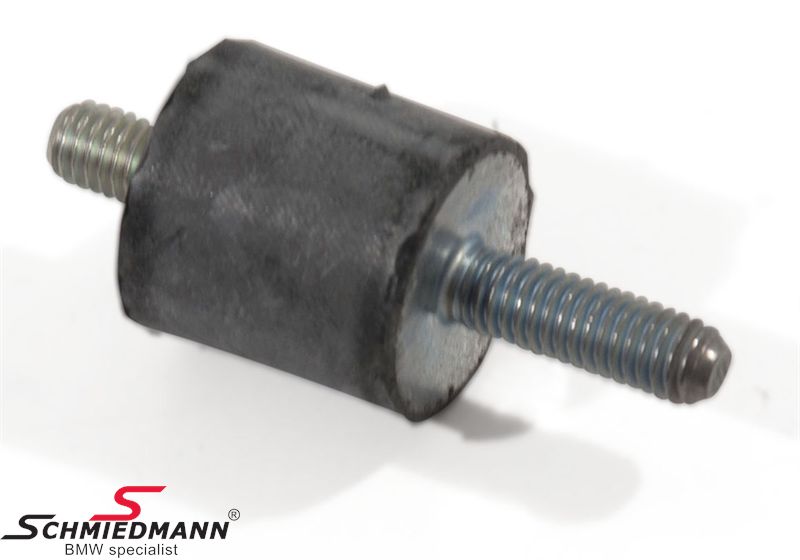 Bolt with rubber hanging for the cylinderheadcover covering