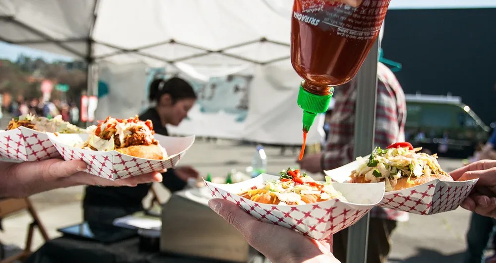 Round up some pals and ride on over to the food truck rodeo The