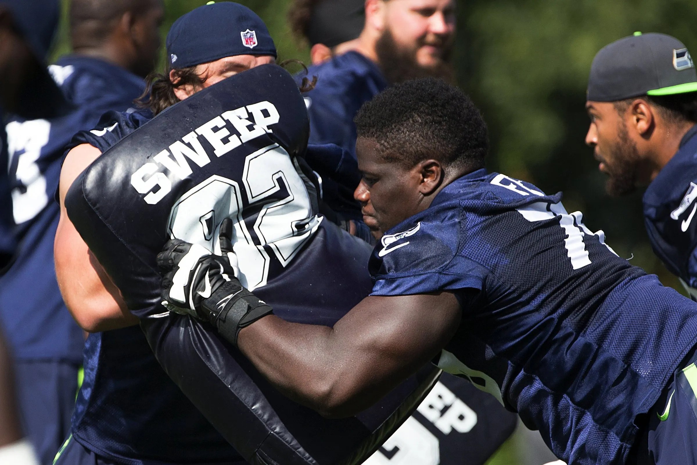 Seahawks’ OL Germain Ifedi has high ankle sprain, out a few weeks The