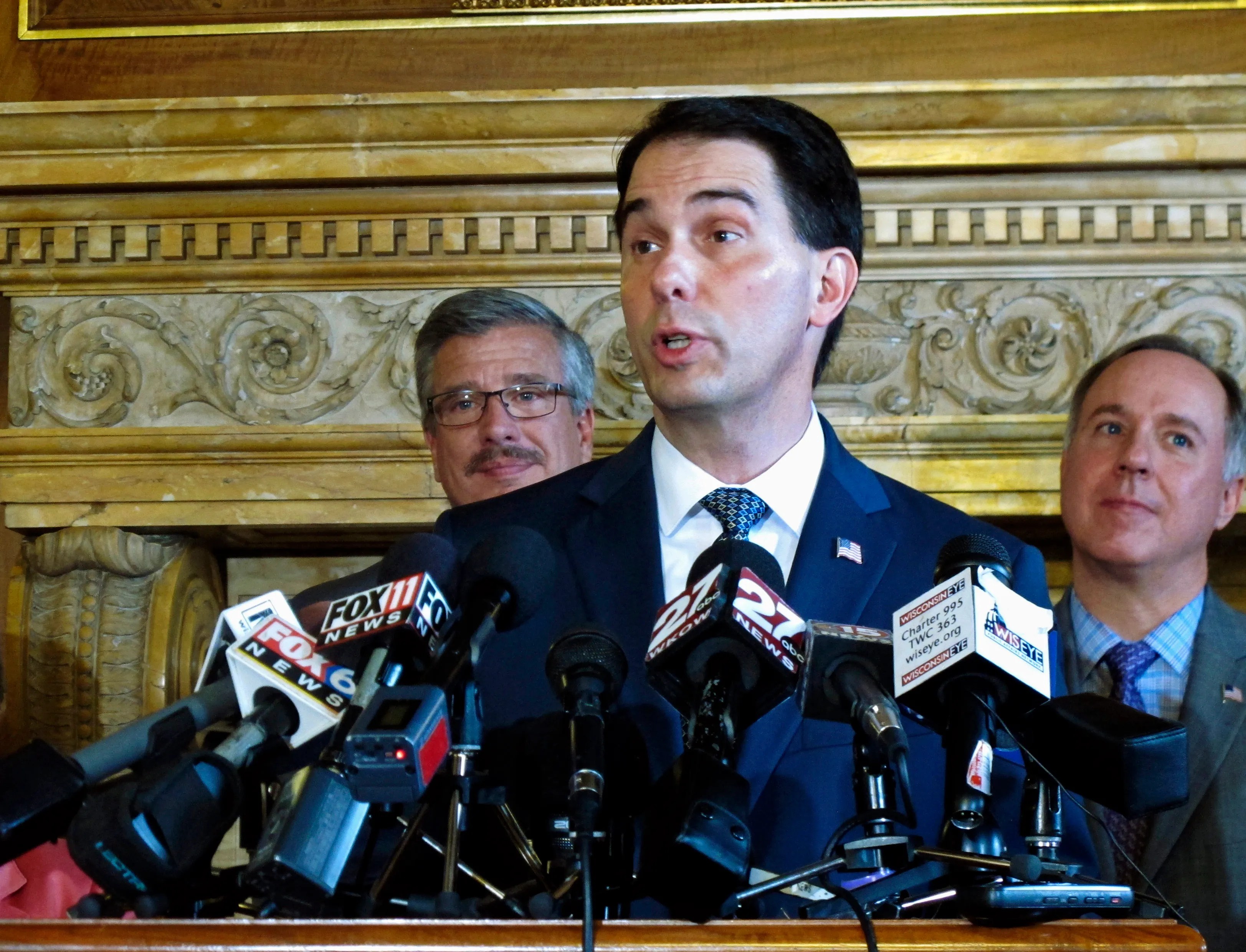 Wisconsin Democrats face crowded field against Walker The Seattle Times