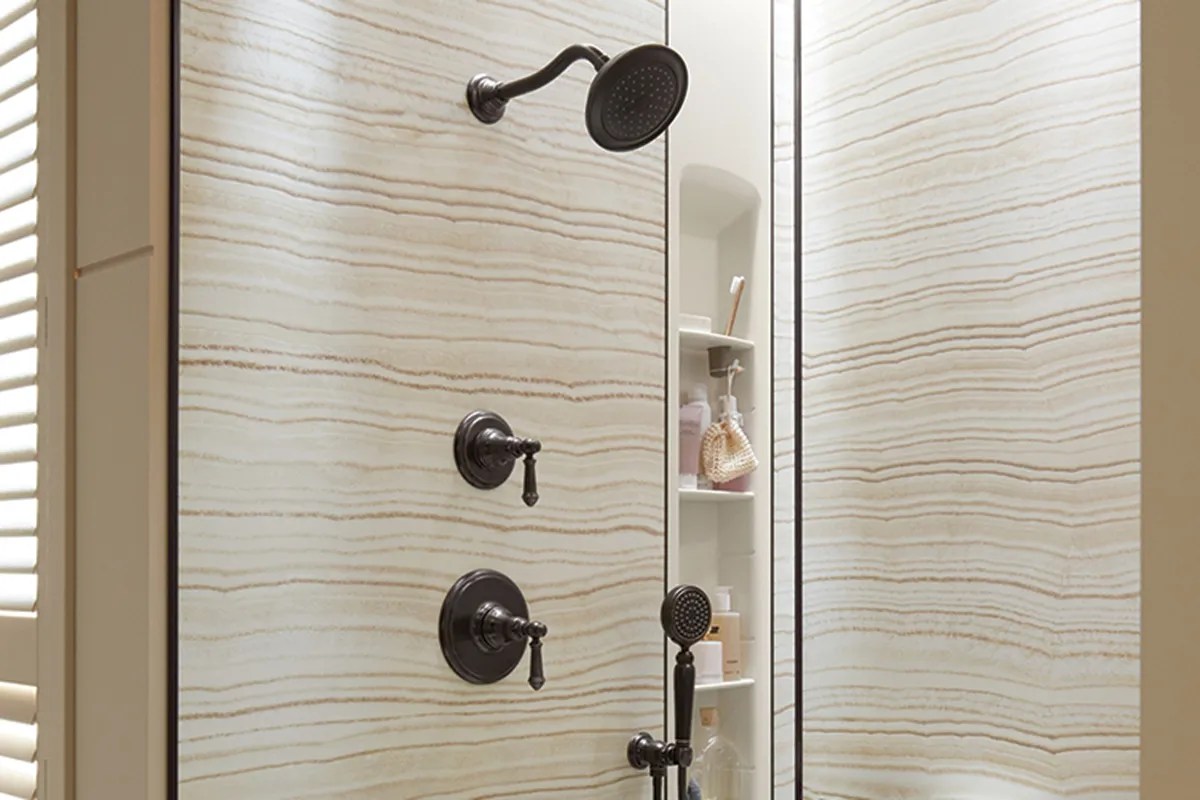Composite panels are popular choice for shower stalls The Seattle Times