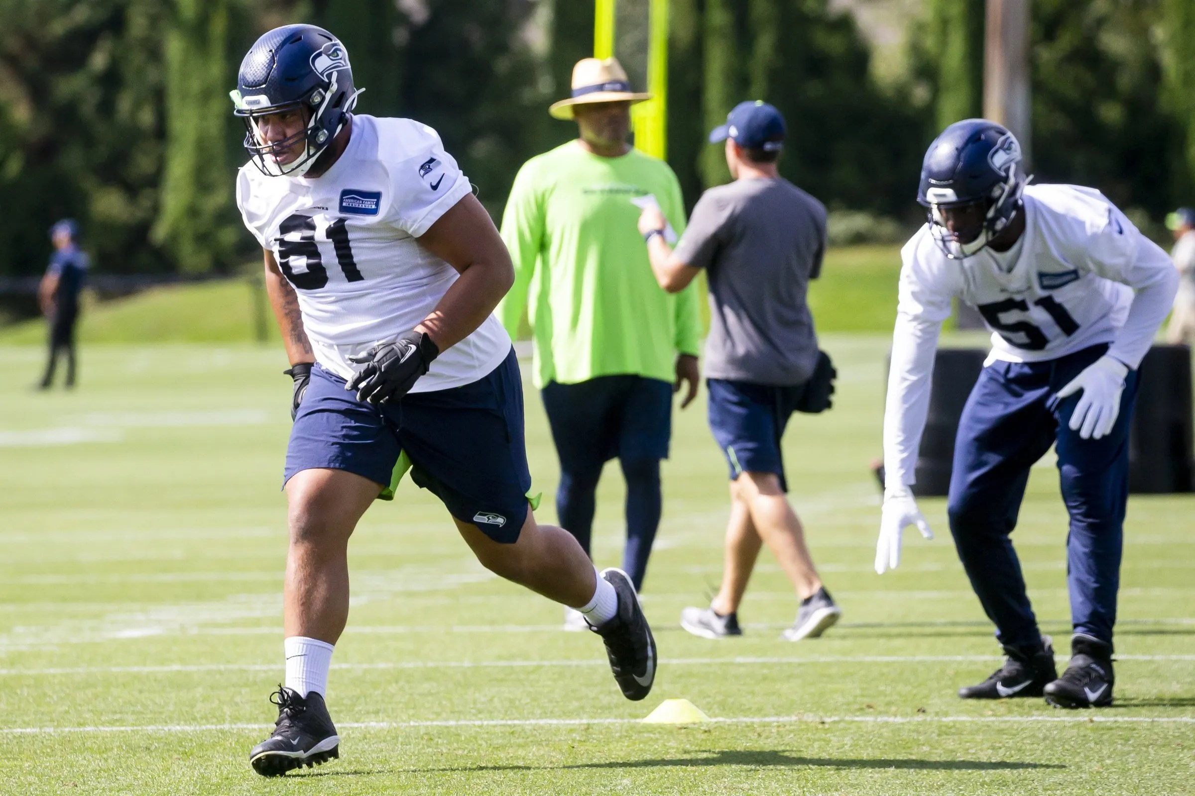 JayTee Tiuli grew up watching the Seahawks on TV. Thursday, he’ll take