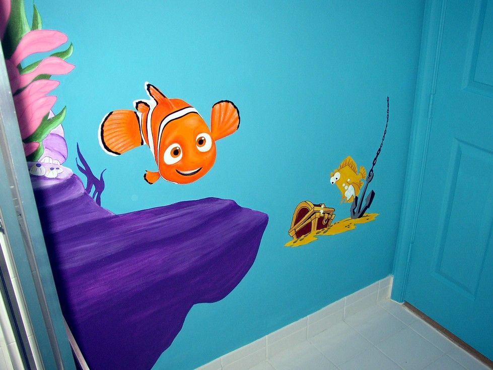 Nemo Bathroom Mural
