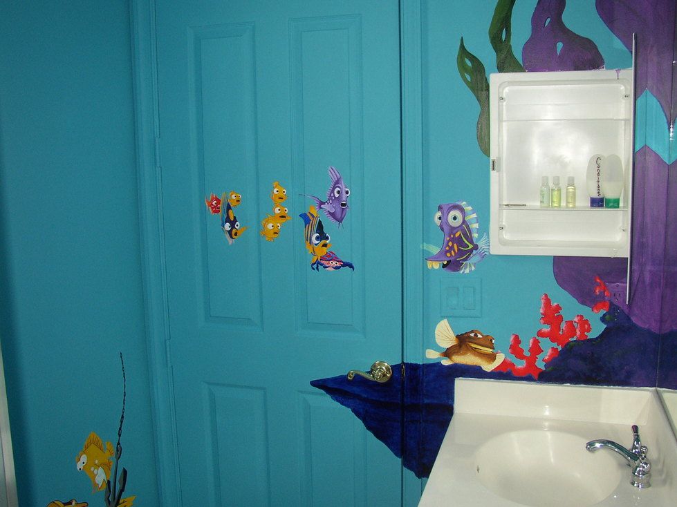 Nemo Bathroom Mural
