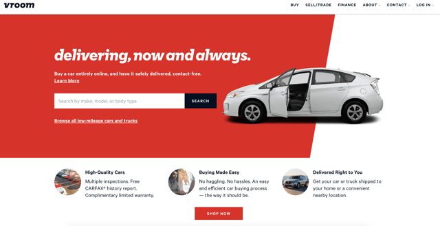 After Doubling On Day 1, Vroom IPO Could Rev Higher (NASDAQVRM
