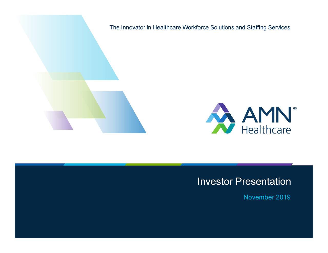 AMN Healthcare Services (AMN) Investor Presentation Slideshow (NYSE