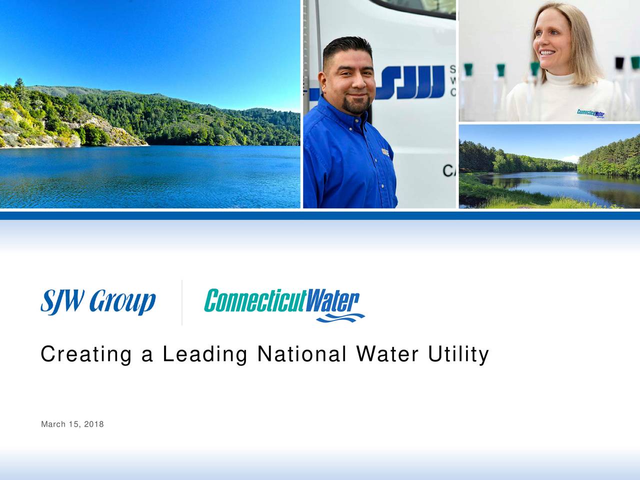 SJW (SJW) & Connecticut Water Service To Combine In AllStock