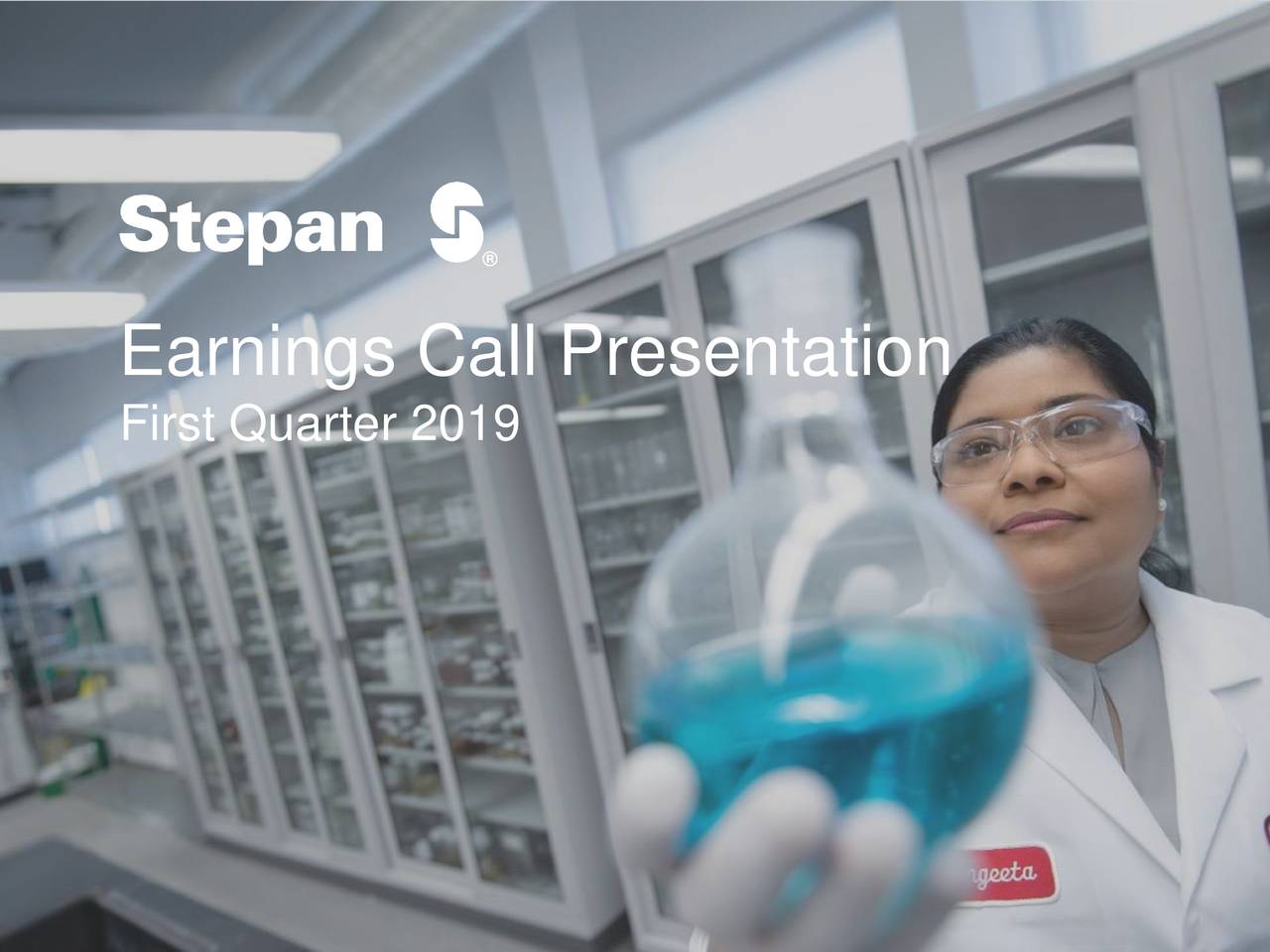 Stepan Company 2019 Q1 Results Earnings Call Slides (NYSESCL) Seeking Alpha