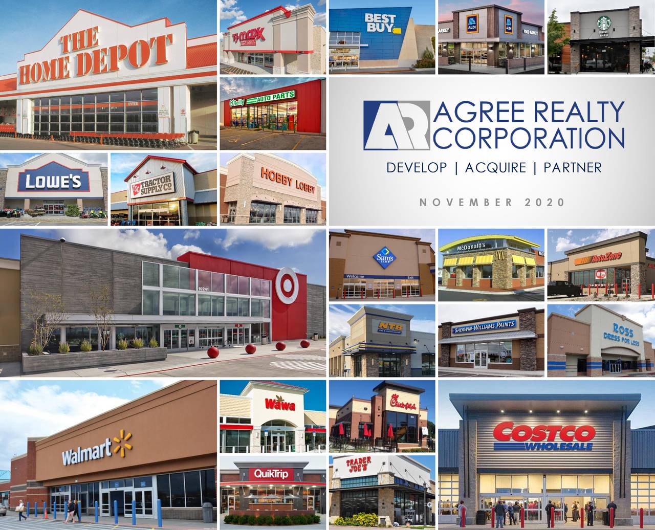 Agree Realty Corporation (ADC) Investor Presentation Slideshow (NYSE