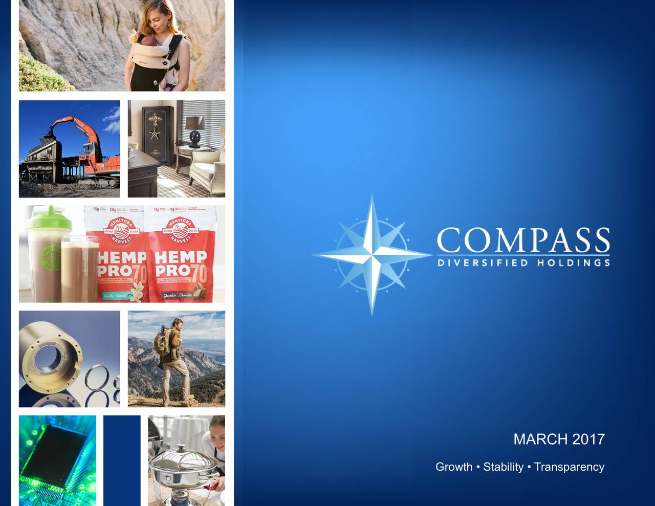 Compass Diversified Holdings 2016 Q4 Results Earnings Call Slides