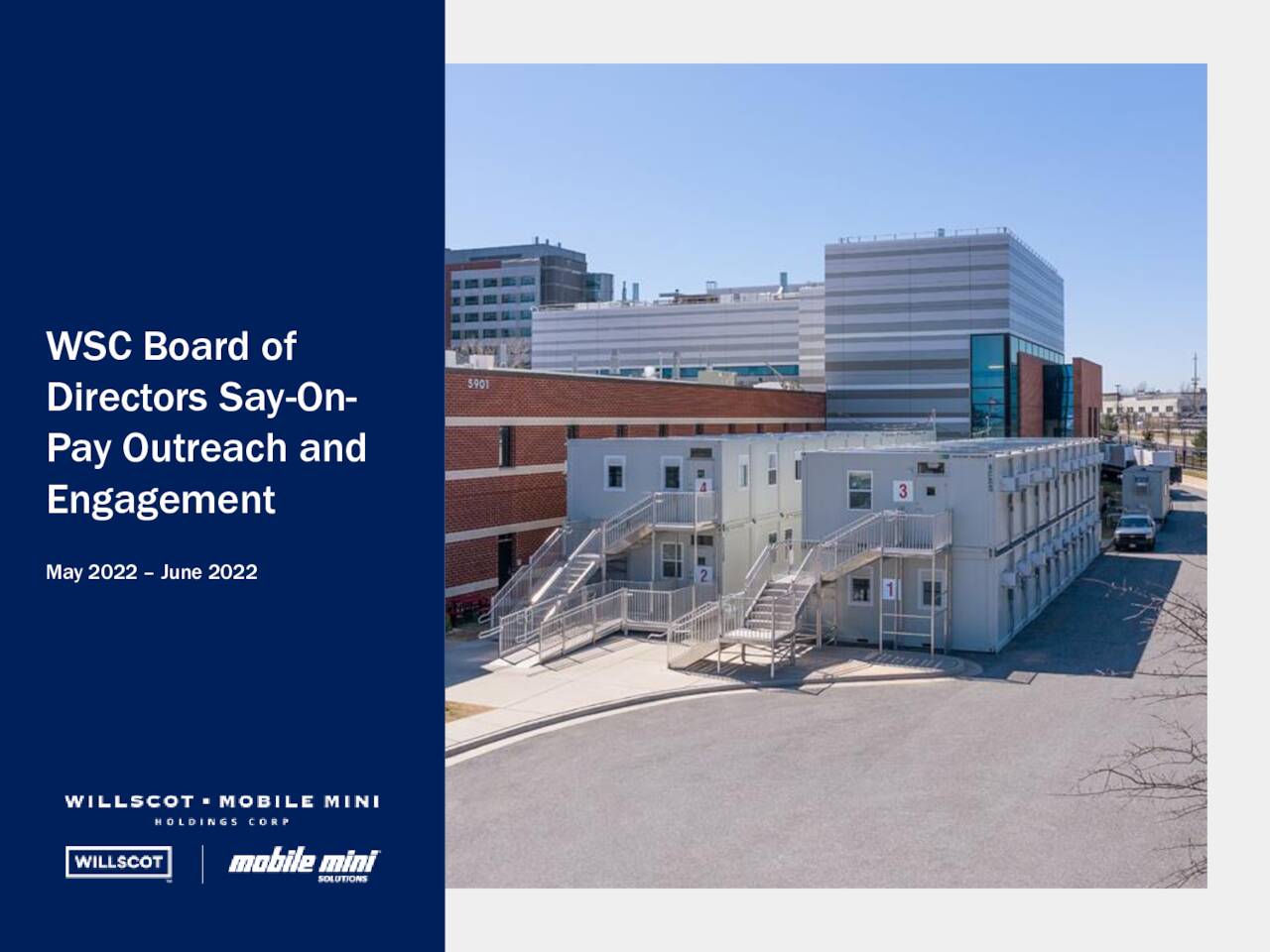 WillScot Mobile Mini (WSC) Investor Presentation Slideshow (NASDAQWSC) Seeking Alpha
