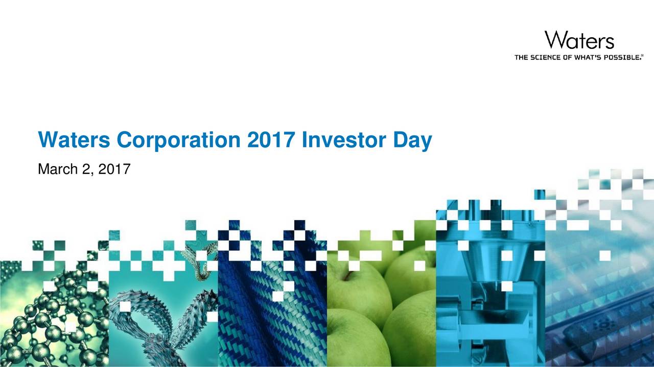 Waters Corporation (WAT) Investor Presentation Slideshow (NYSEWAT