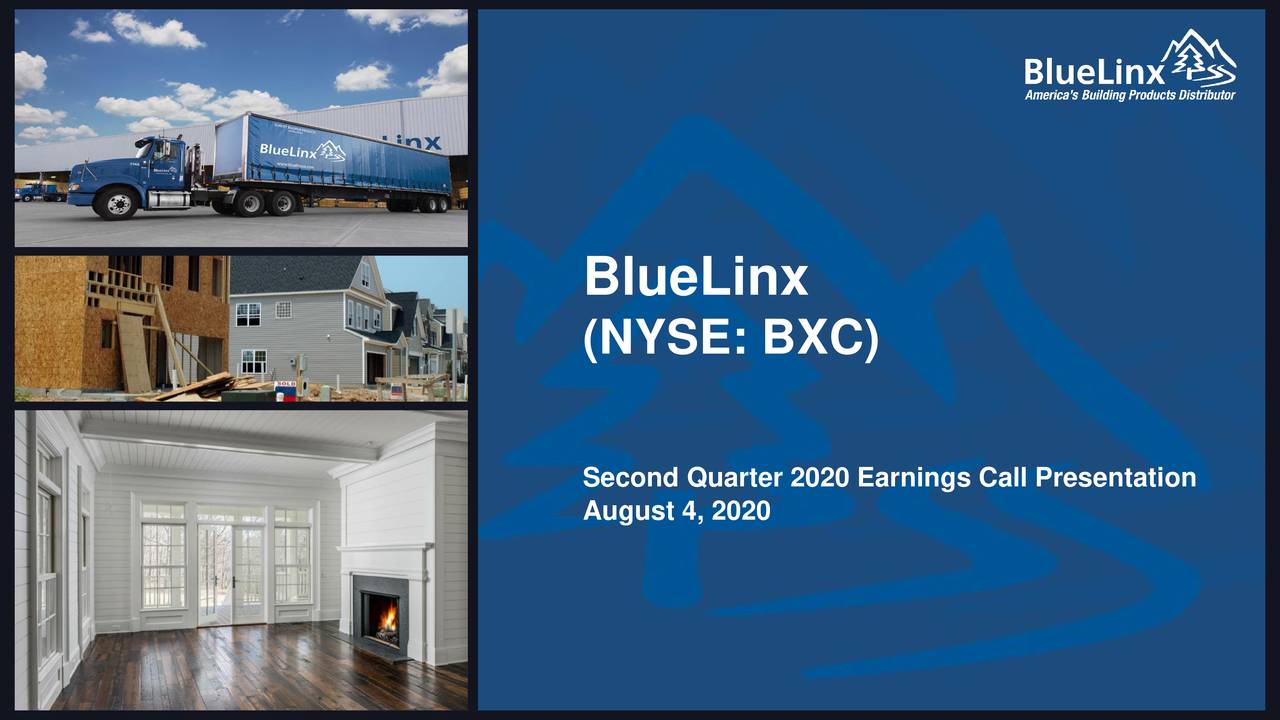 BlueLinx Holdings Inc. 2020 Q2 Results Earnings Call Presentation