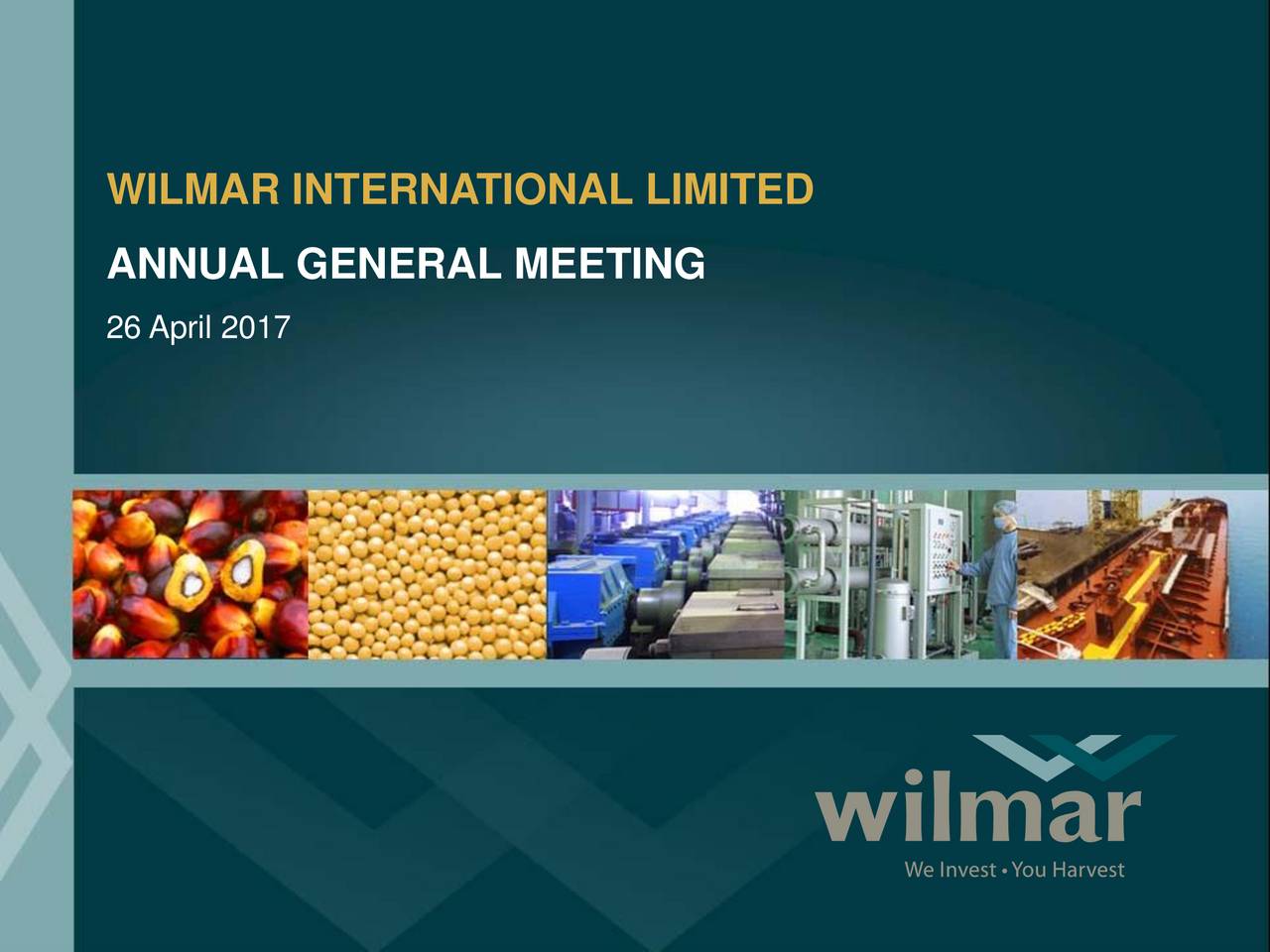 Wilmar International (WLMIF) Investor Presentation Slideshow (OTCMKTS
