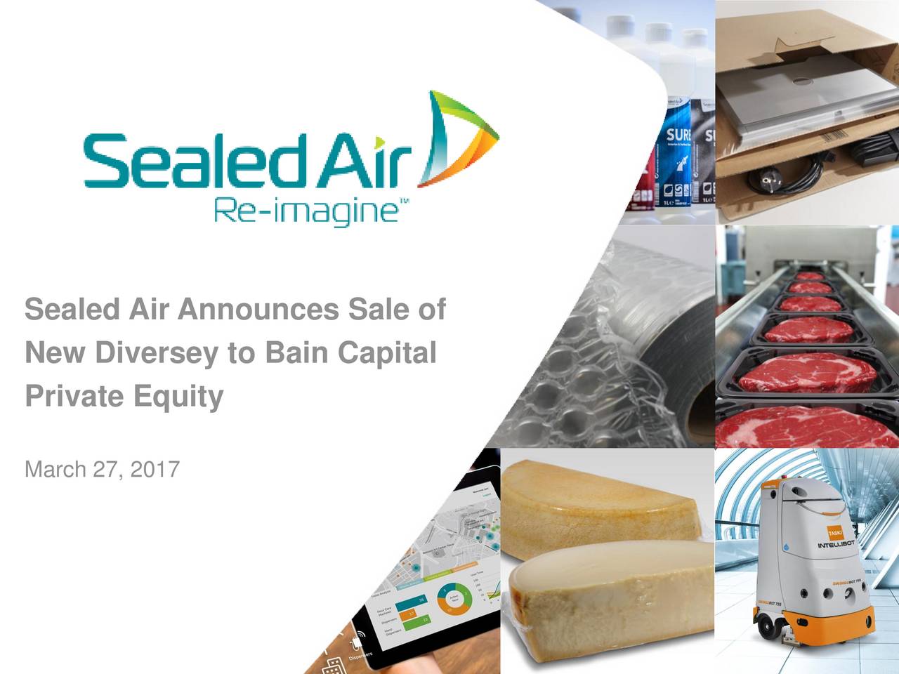 Sealed Air (SEE) Announces Sale of New Diversey to Bain Capital PE