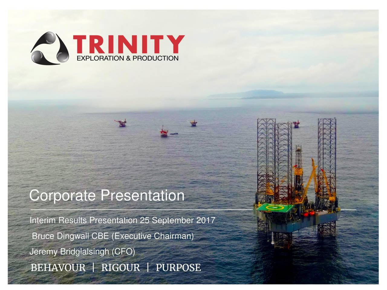 Trinity Exploration & Production PLC 2017 Q2 Results