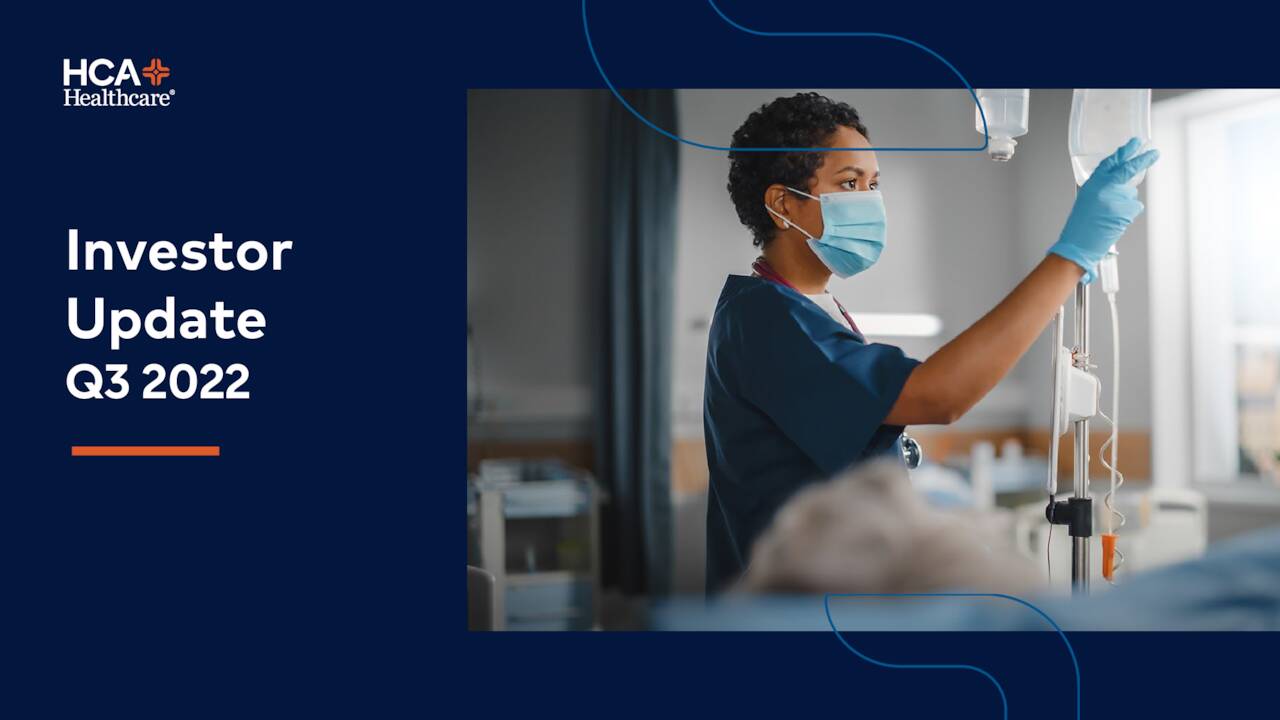 HCA Healthcare (HCA) Investor Presentation Slideshow (NYSEHCA