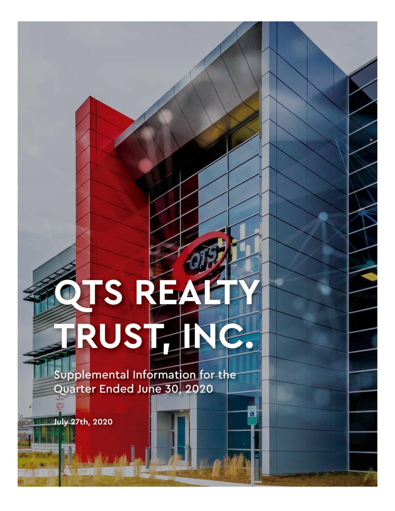 QTS Realty Trust, Inc. 2020 Q2 Results Earnings Call Presentation (NYSEQTS) Seeking Alpha