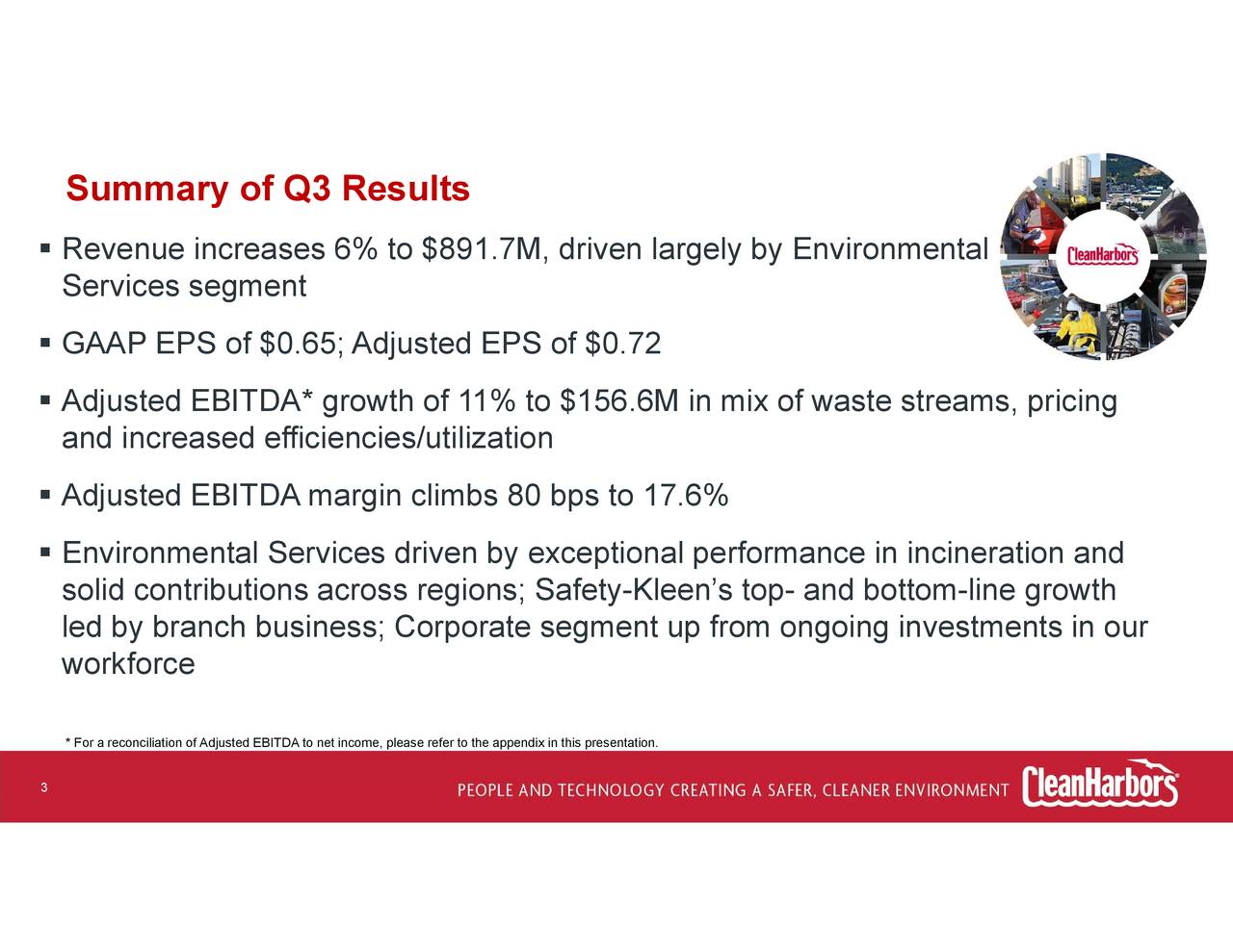 Clean Harbors, Inc. 2019 Q3 Results Earnings Call