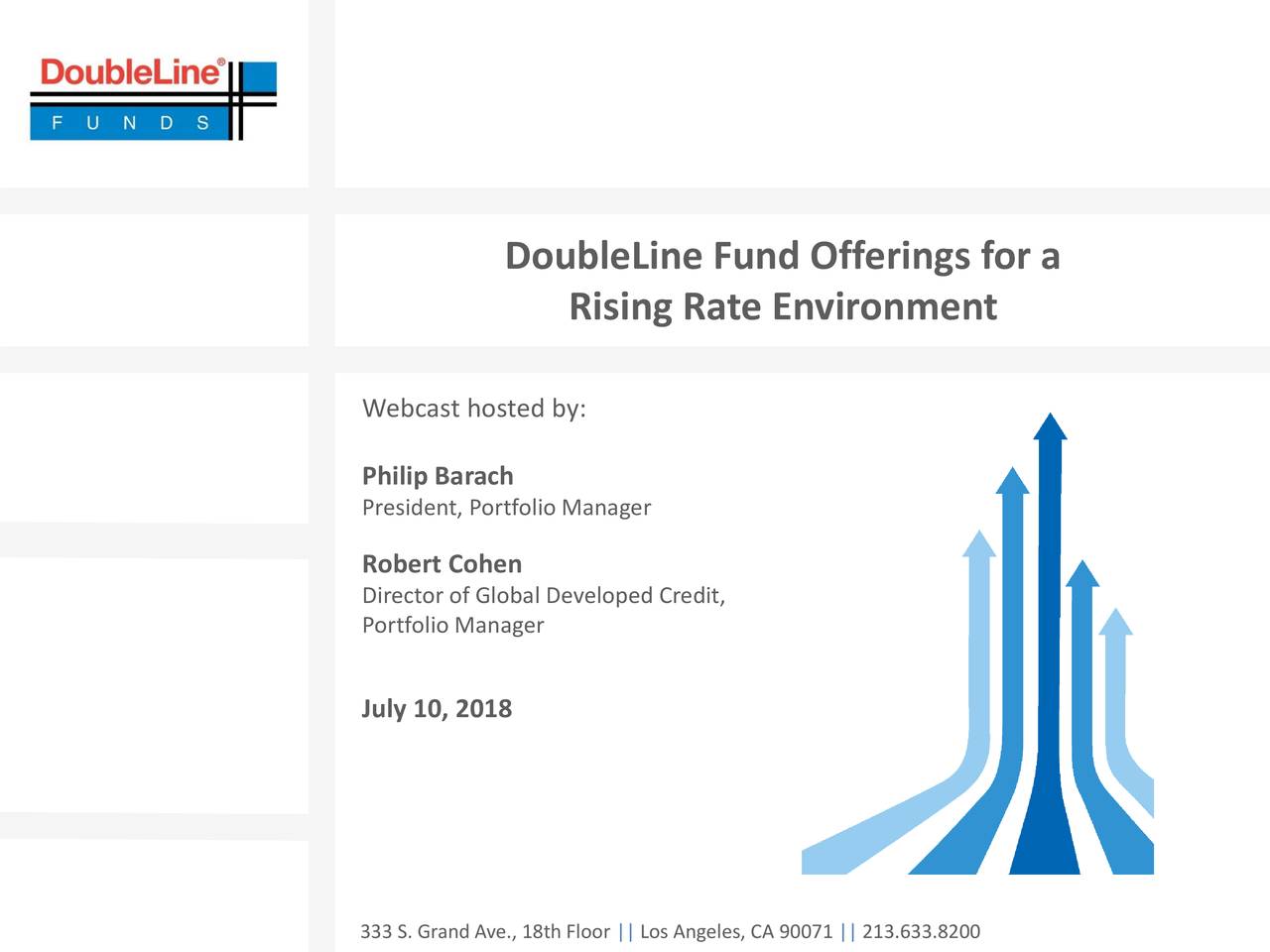 DoubleLine Fund Offerings For A Rising Rate Environment Seeking Alpha