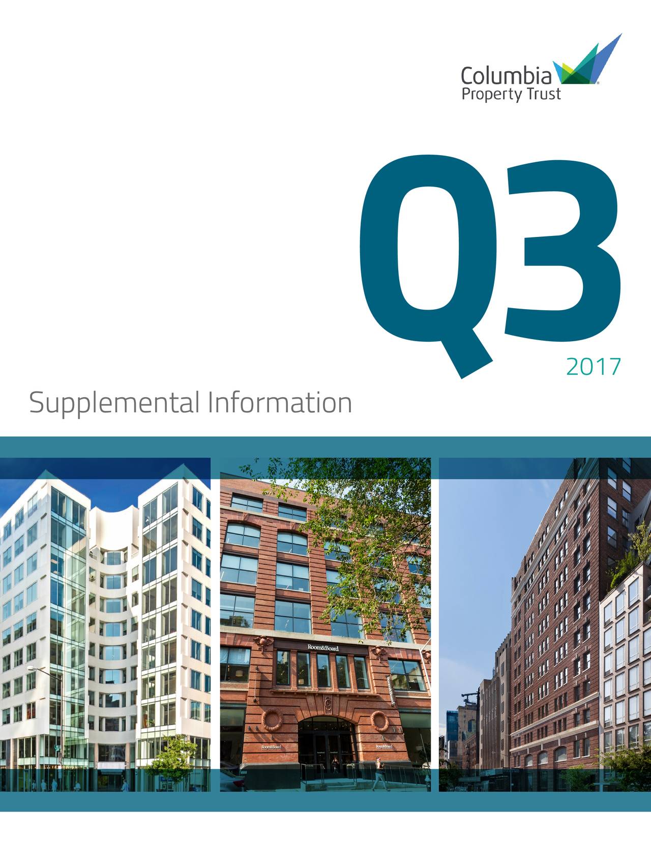 Columbia Property Trust, Inc. 2017 Q3 Results Earnings Call Slides