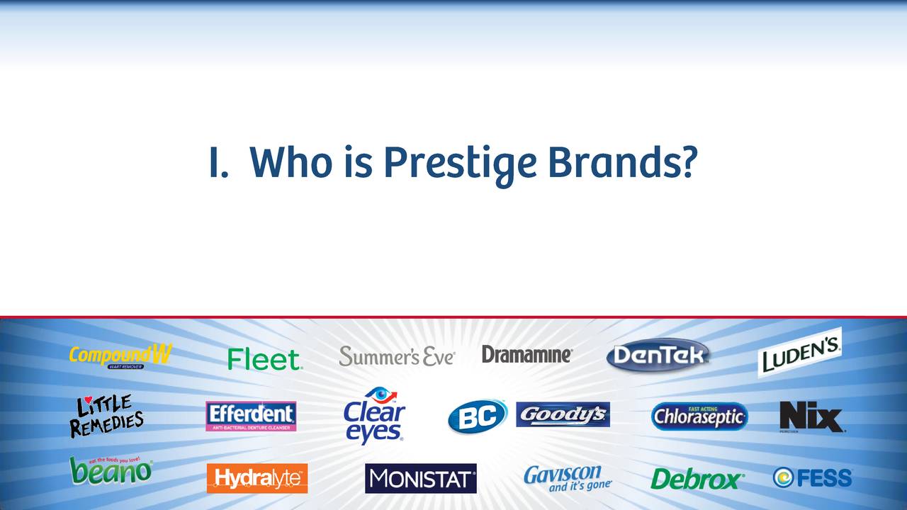 Prestige Brands Holdings (PBH) Presents At 2017 Stanley Global