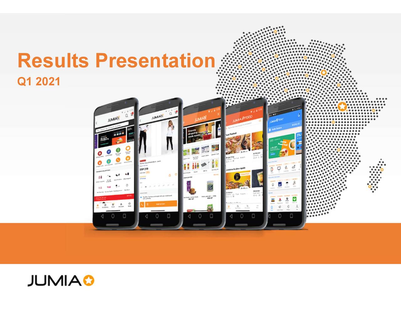 Jumia Technologies AG 2021 Q1 Results Earnings Call Presentation