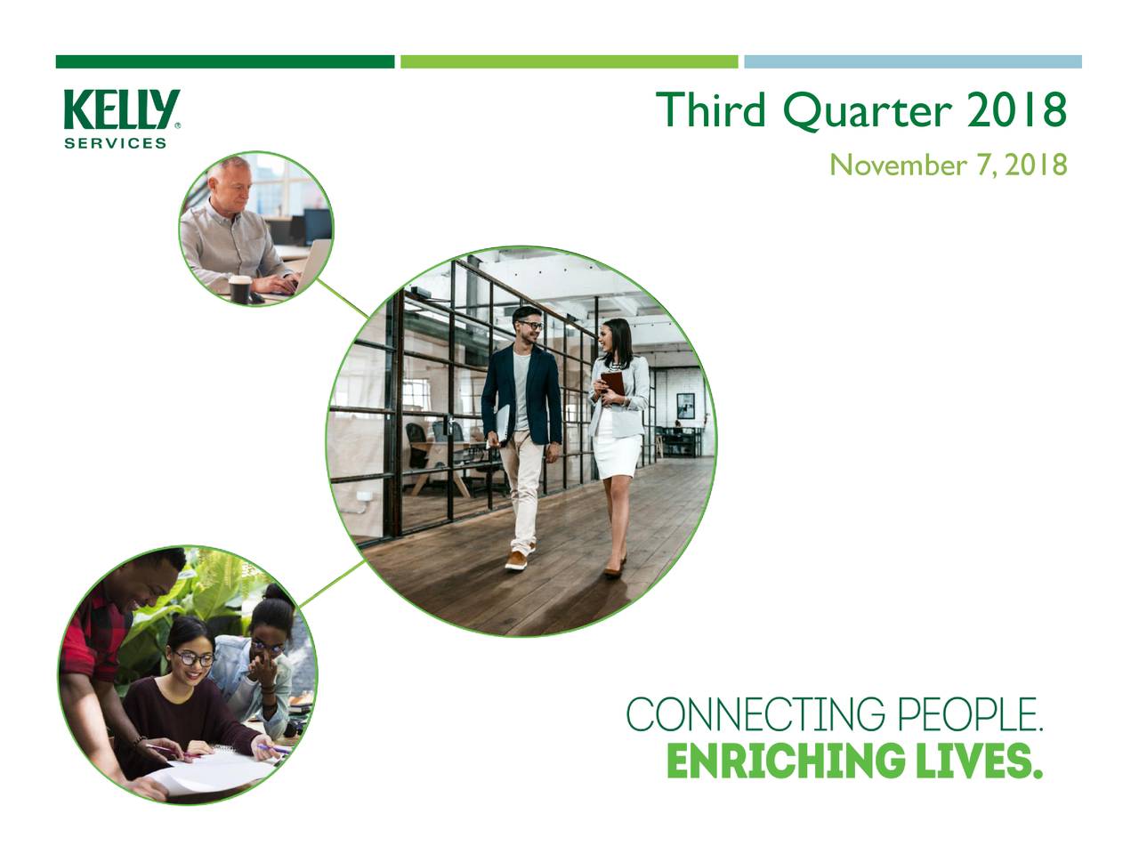 Kelly Services, Inc. 2018 Q3 Results Earnings Call Slides (NASDAQ