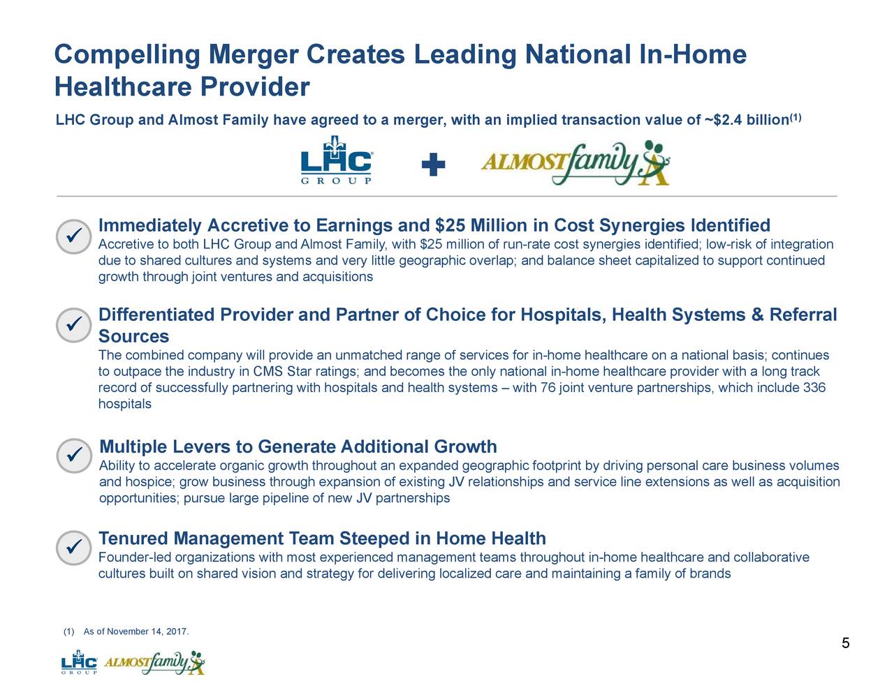 Lhc Group Almost Family Acquisition Mal Blog